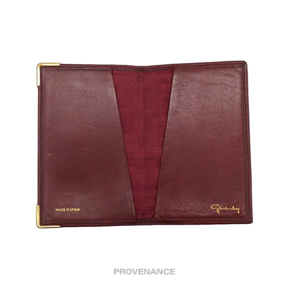 🔴 Givenchy Pocket Organizer Wallet - Red Leather - Picture 5 of 5
